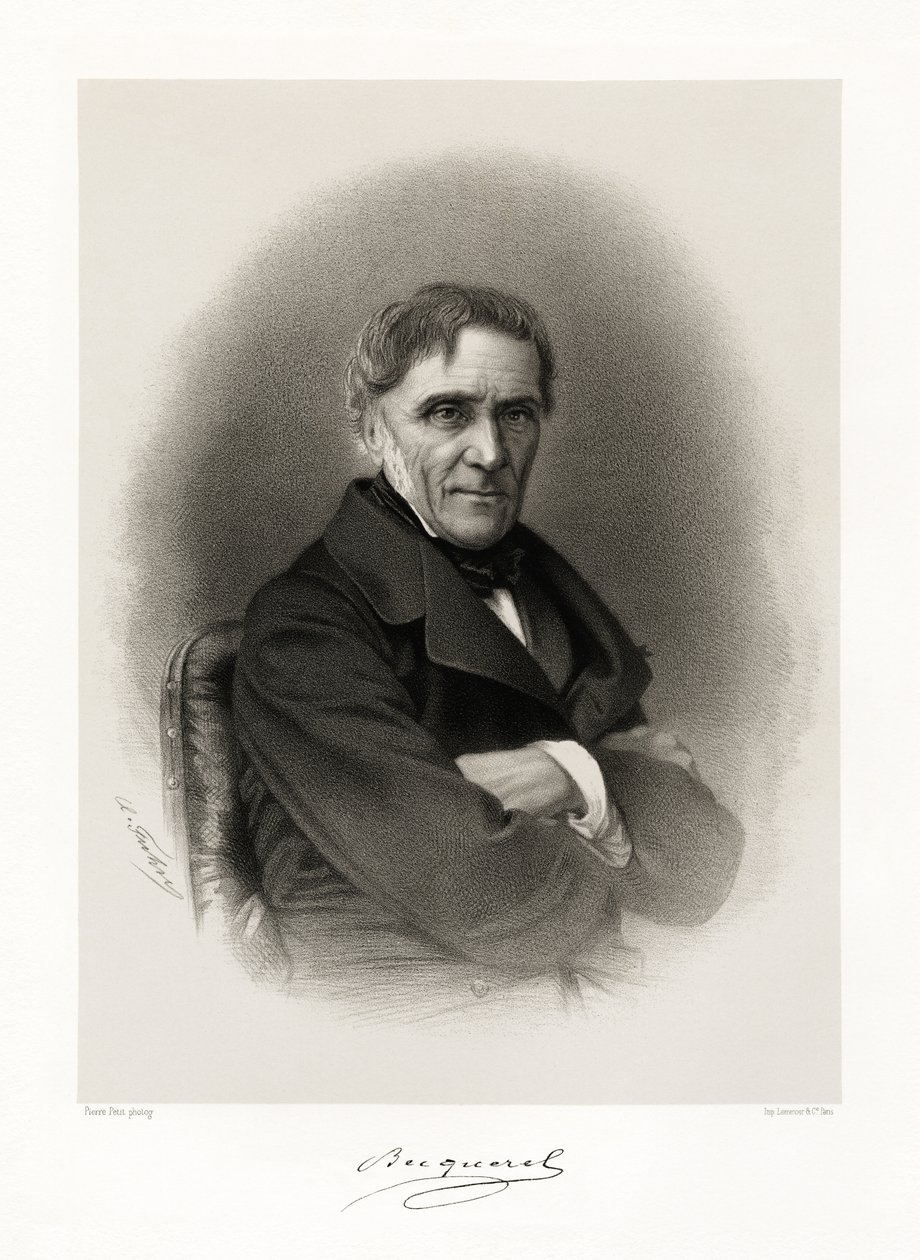 Antoine César Becquerel, 1865-66 autorstwa Pierre Petit