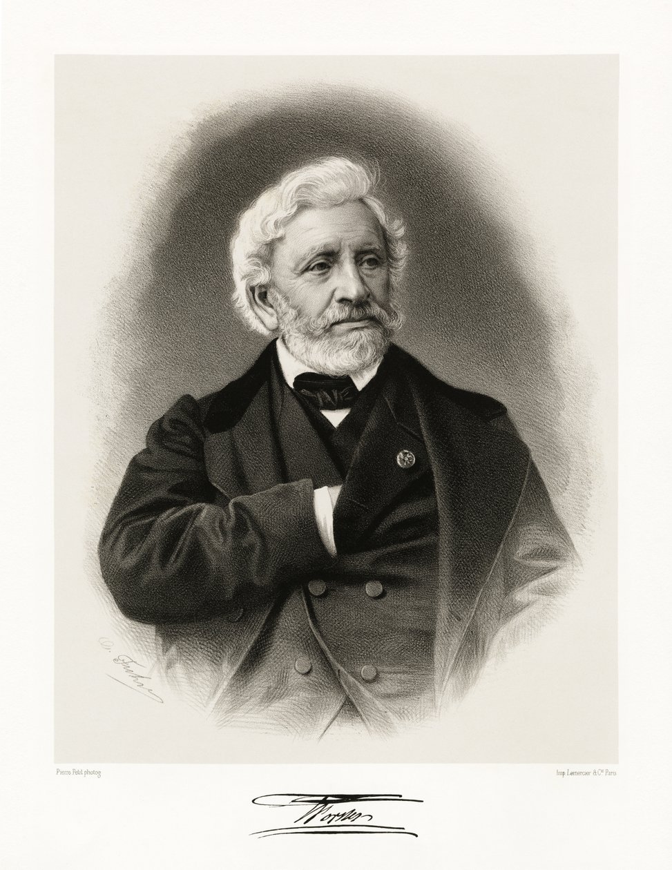 Francois Forster, 1865-66 autorstwa Pierre Petit