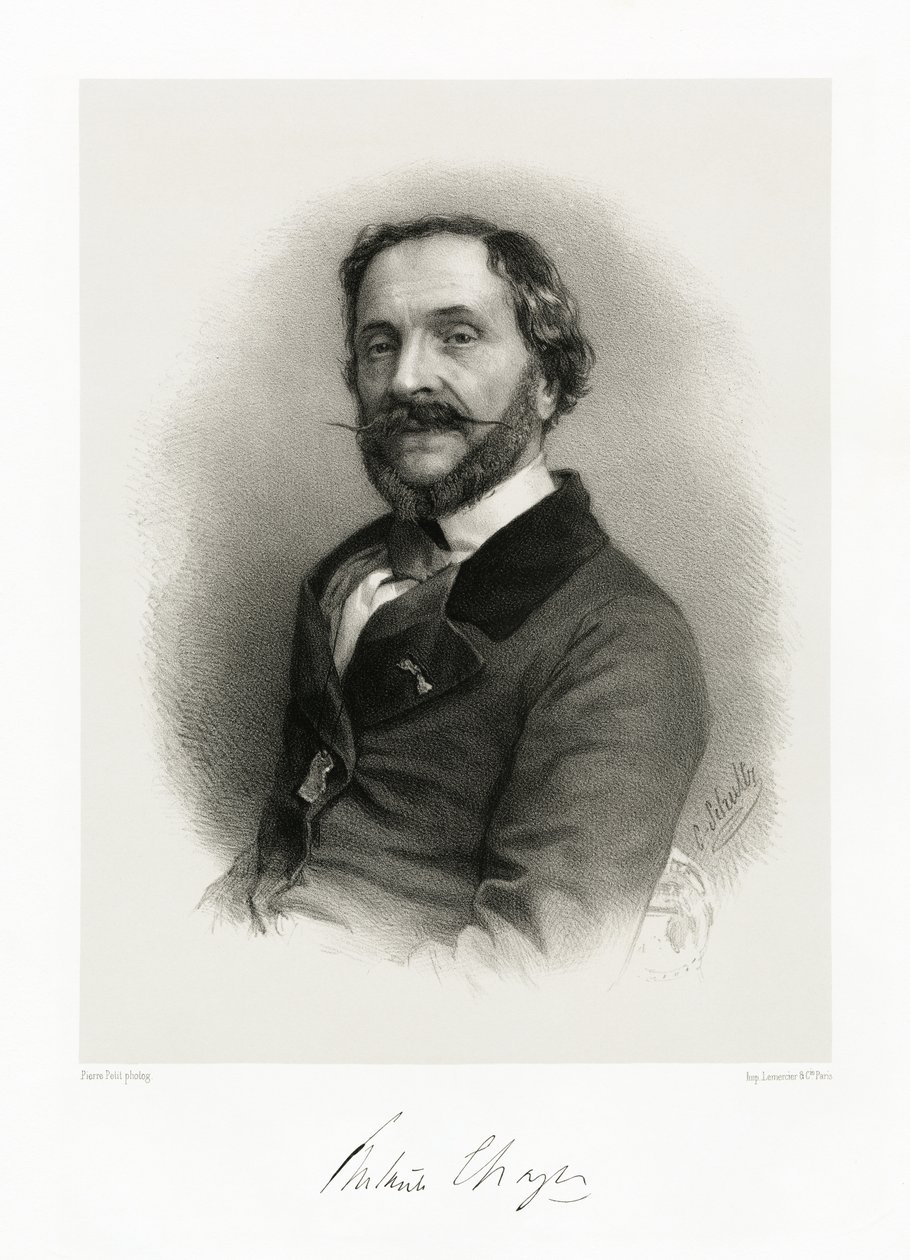 Victor Euphémon Philarète Chasles, 1865-66 autorstwa Pierre Petit