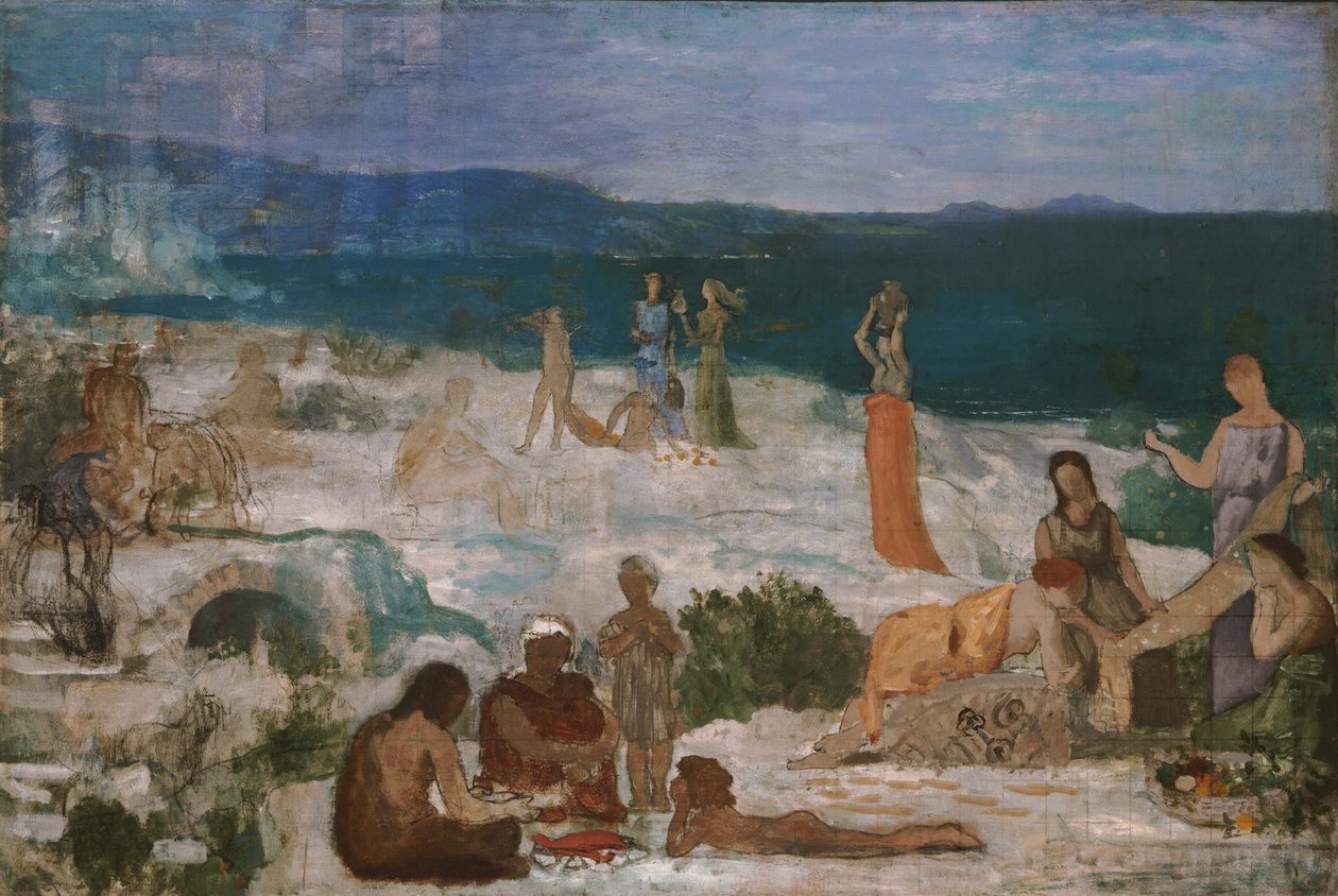 Massilia, kolonia grecka autorstwa Pierre Puvis de Chavannes