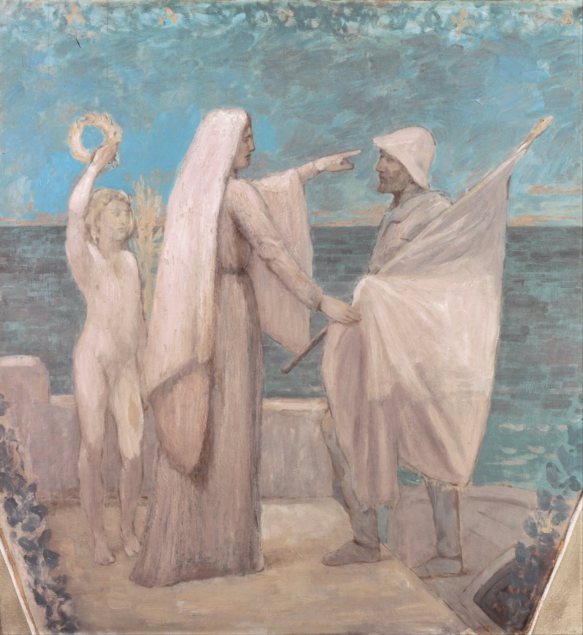 Studium na rzecz patriotyzmu autorstwa Pierre Puvis de Chavannes