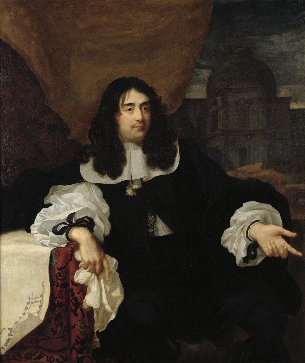 Portret Antoine de Ratabon, 1660 autorstwa Pierre Rabon