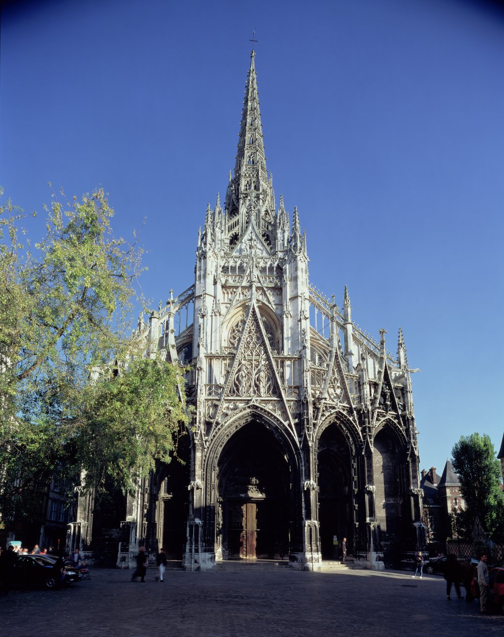 Kościół Saint-Maclou, 1437-1521 autorstwa Pierre Robin