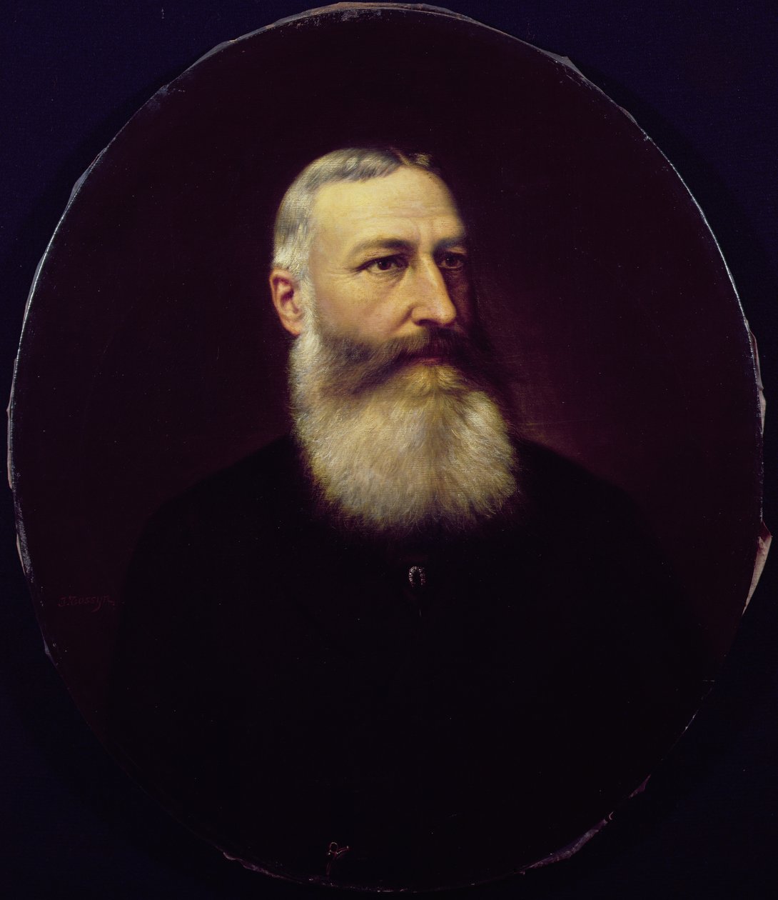 Leopold II (1835-1909) z Saxe-Cobourg-Gotha autorstwa Pierre Tossyn