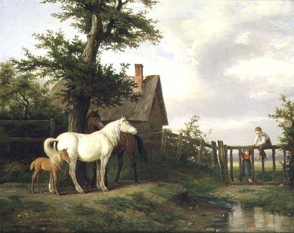 Nieznany obraz autorstwa Pierre Vernet