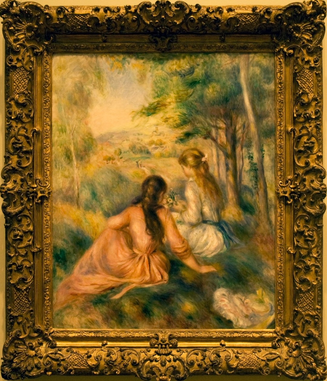 Na łące autorstwa Pierre Auguste Renoir