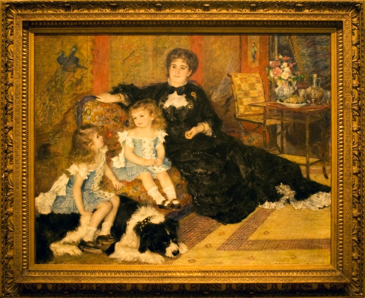 Mme Charpentier i jej dzieci autorstwa Pierre Auguste Renoir