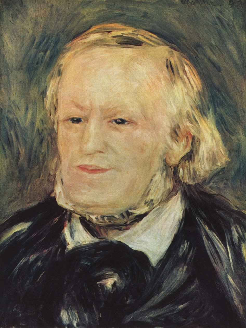 Portret Richarda Wagnerna autorstwa Pierre Auguste Renoir