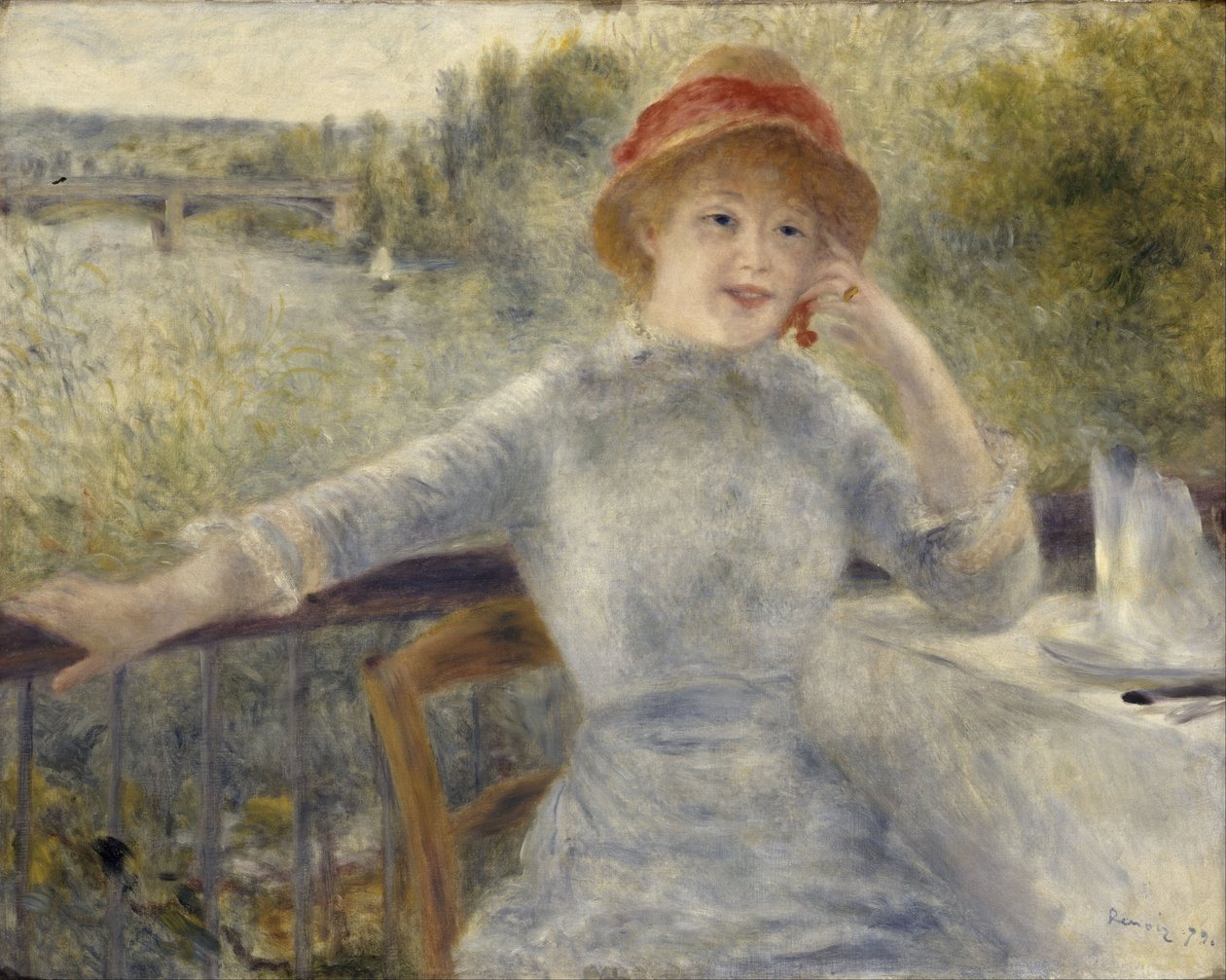 Alphonsine Fournaise autorstwa Pierre-Auguste Renoir