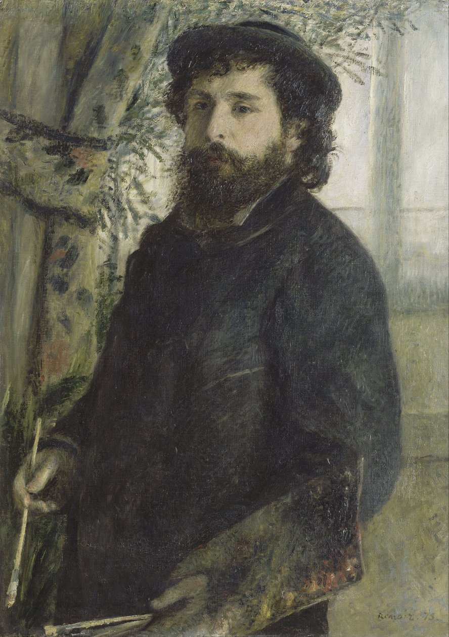 Claude Monet autorstwa Pierre-Auguste Renoir