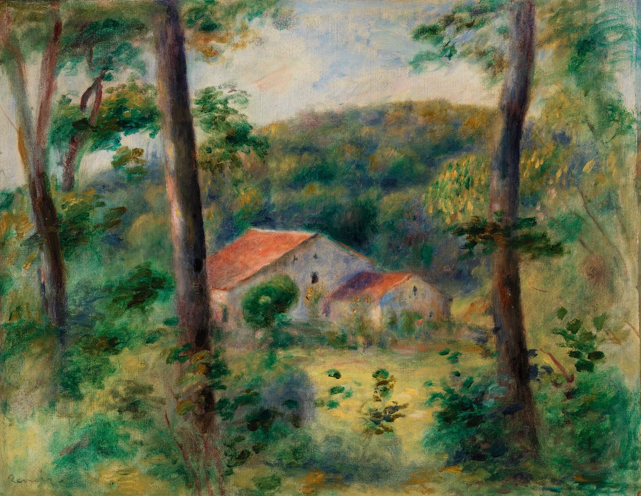 Okolice Briey autorstwa Pierre-Auguste Renoir
