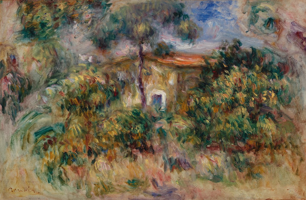 Dom wiejski autorstwa Pierre-Auguste Renoir