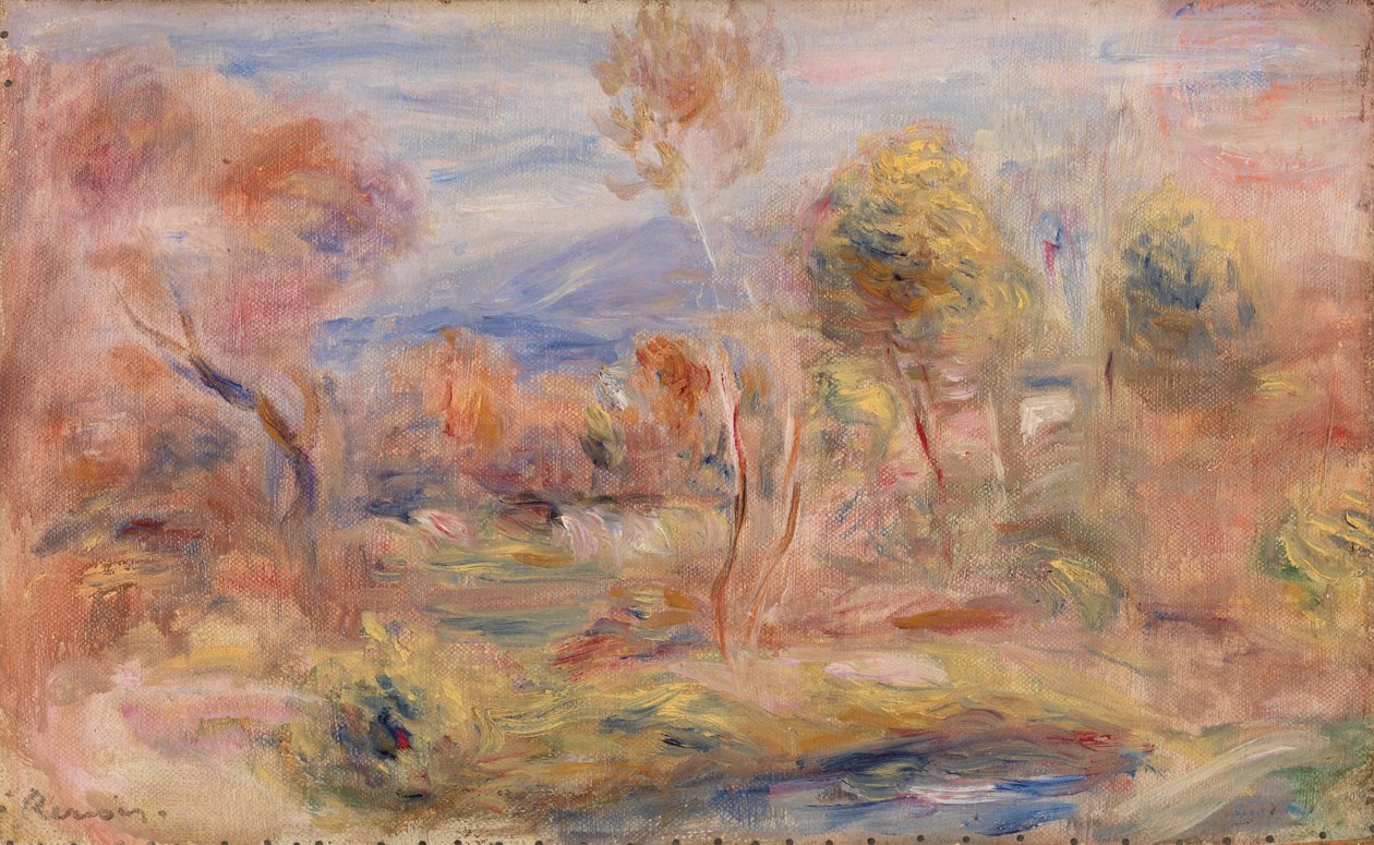 Polana (Czyszczenie) autorstwa Pierre-Auguste Renoir