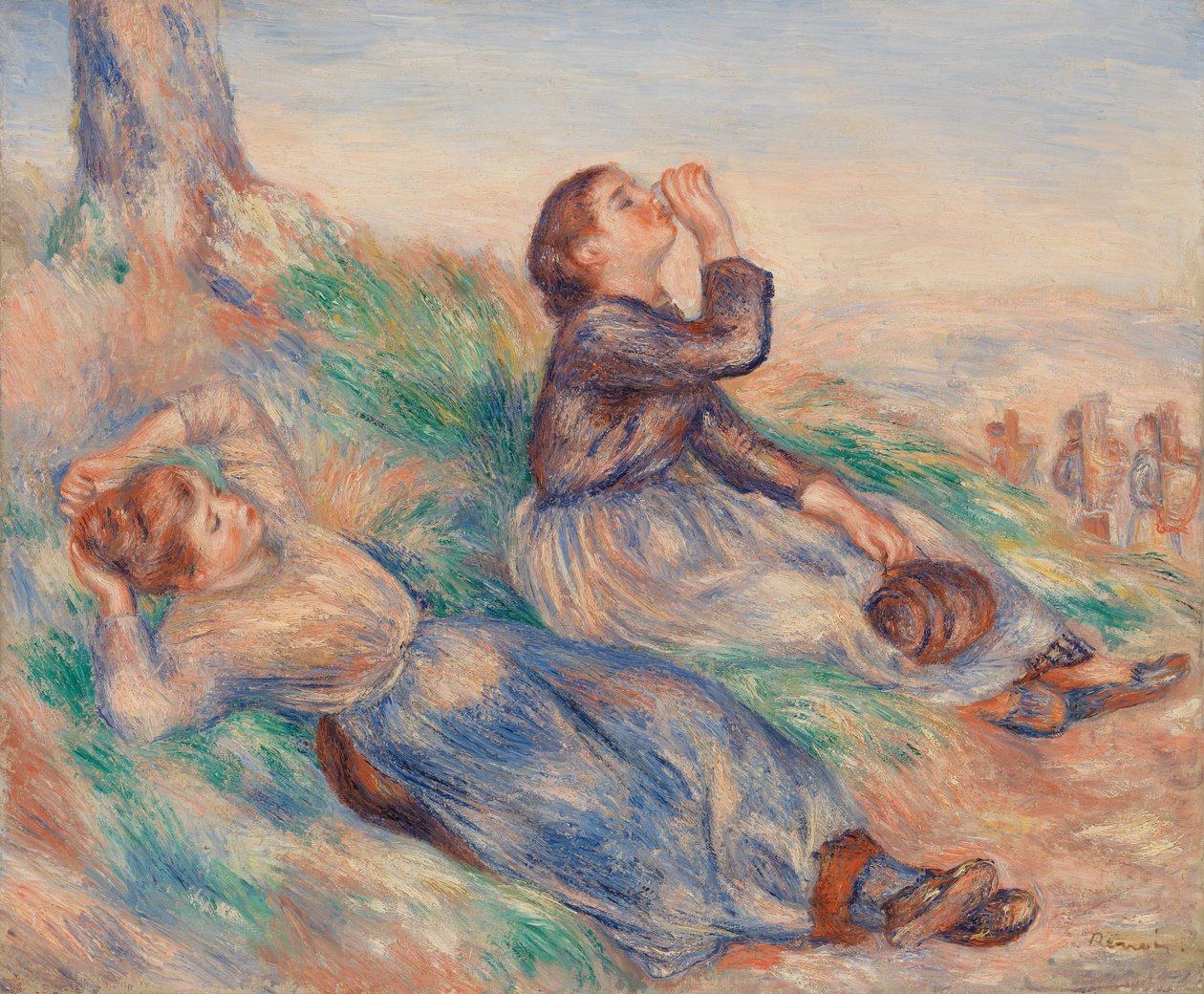 Zbieracze winogron (Vendangeuses) autorstwa Pierre-Auguste Renoir