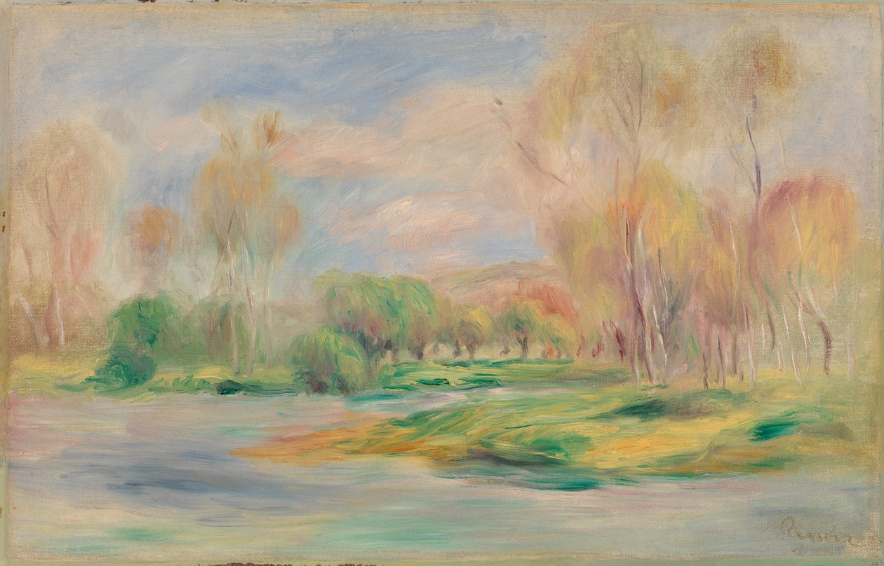 Krajobraz autorstwa Pierre-Auguste Renoir
