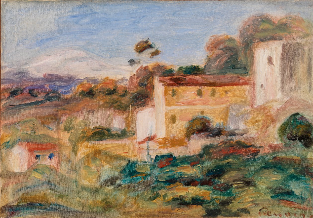Krajobraz autorstwa Pierre-Auguste Renoir