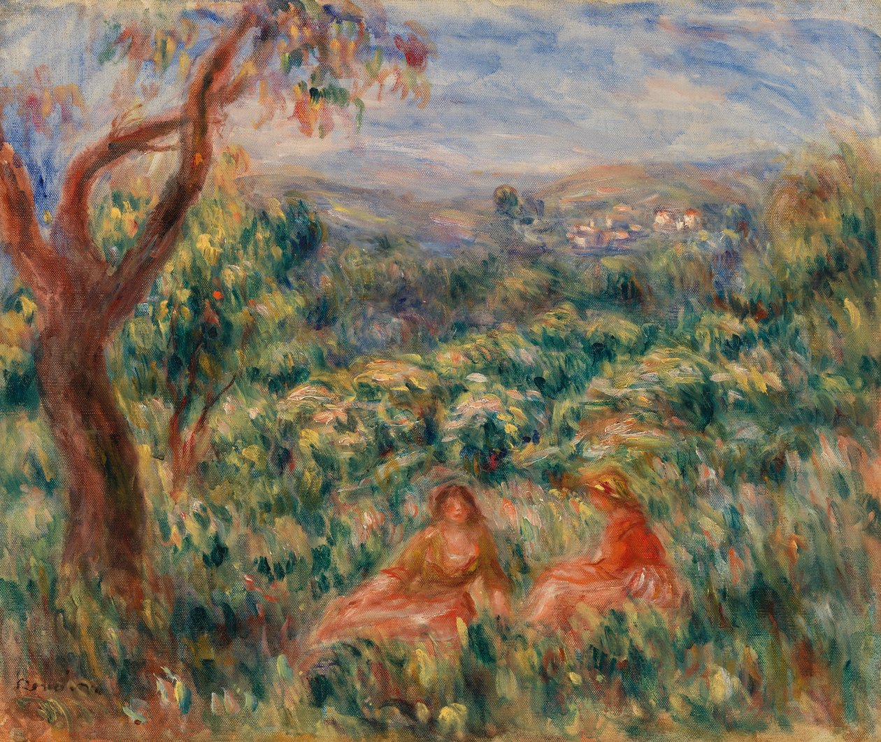 Krajobraz autorstwa Pierre-Auguste Renoir