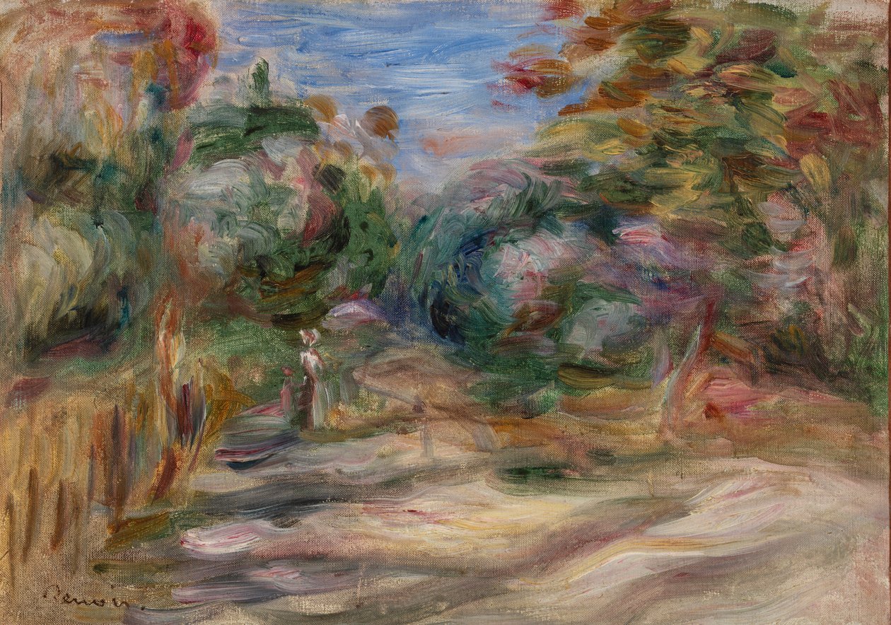 Krajobraz autorstwa Pierre-Auguste Renoir