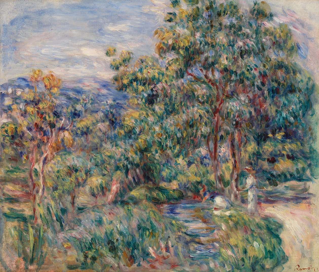 Ustami autorstwa Pierre-Auguste Renoir