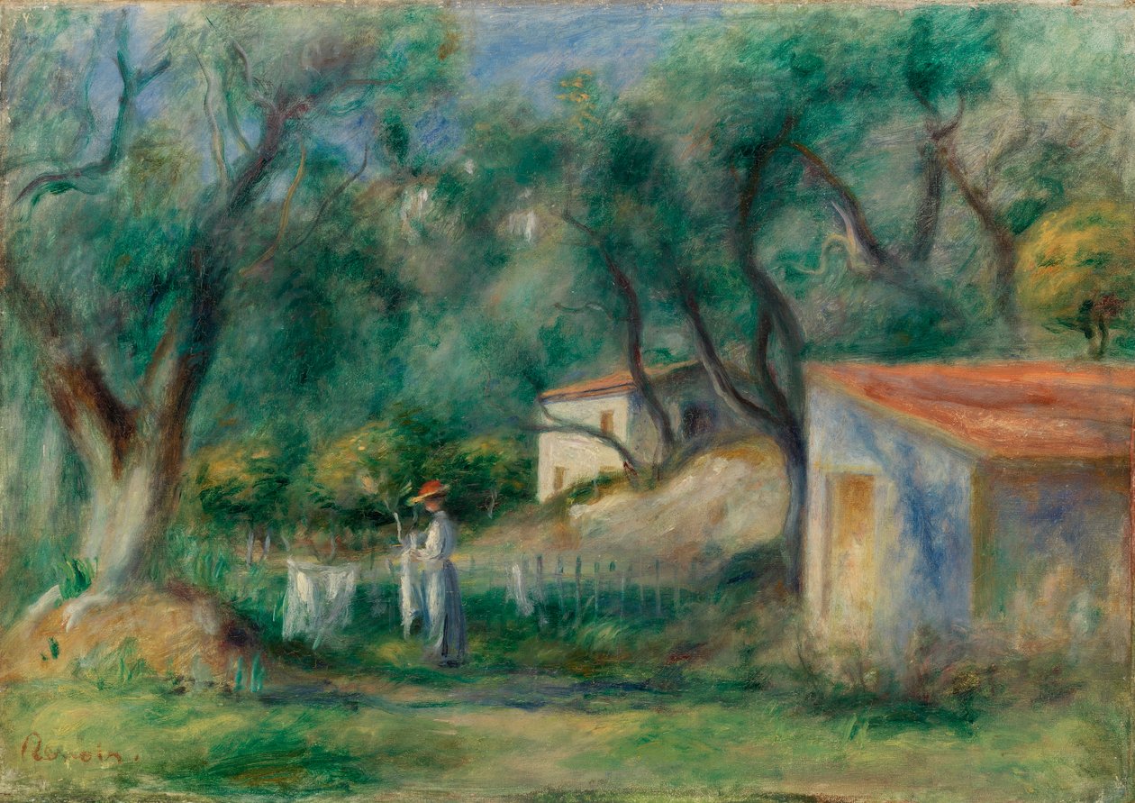 Le Cannet autorstwa Pierre-Auguste Renoir