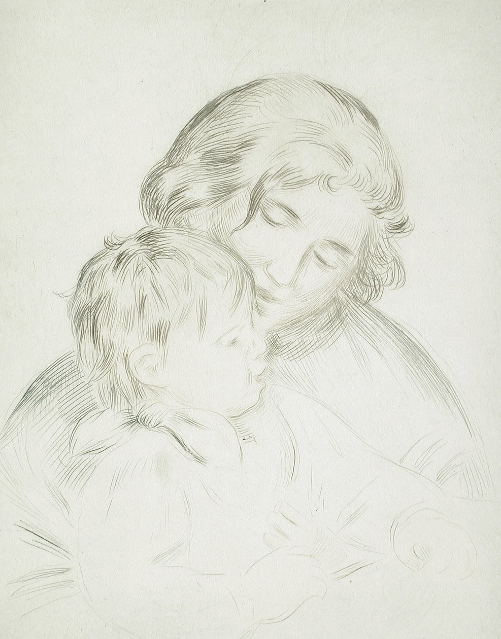 Matka i dziecko (Jean Renoir) autorstwa Pierre-Auguste Renoir