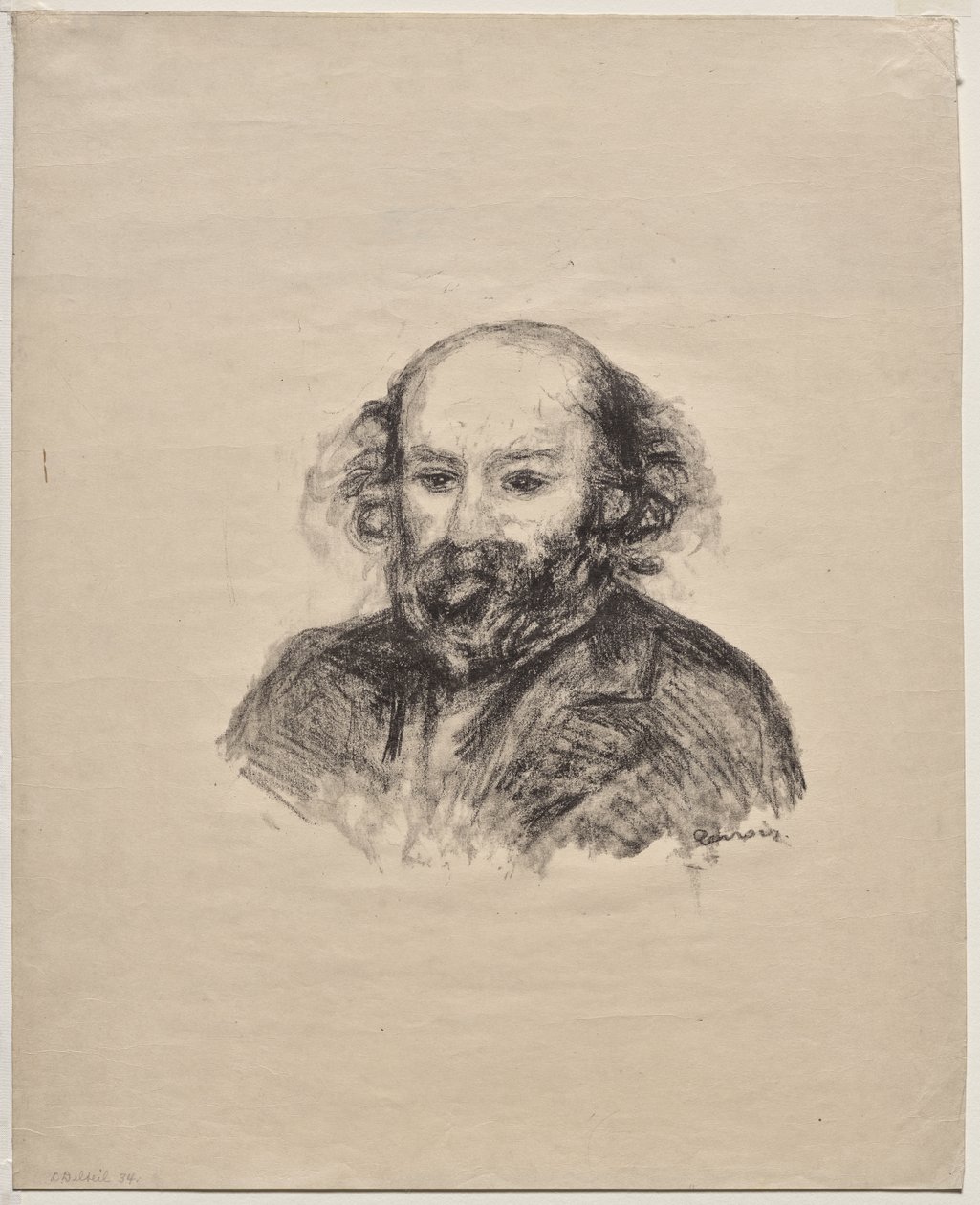 Paul Cézanne autorstwa Pierre-Auguste Renoir