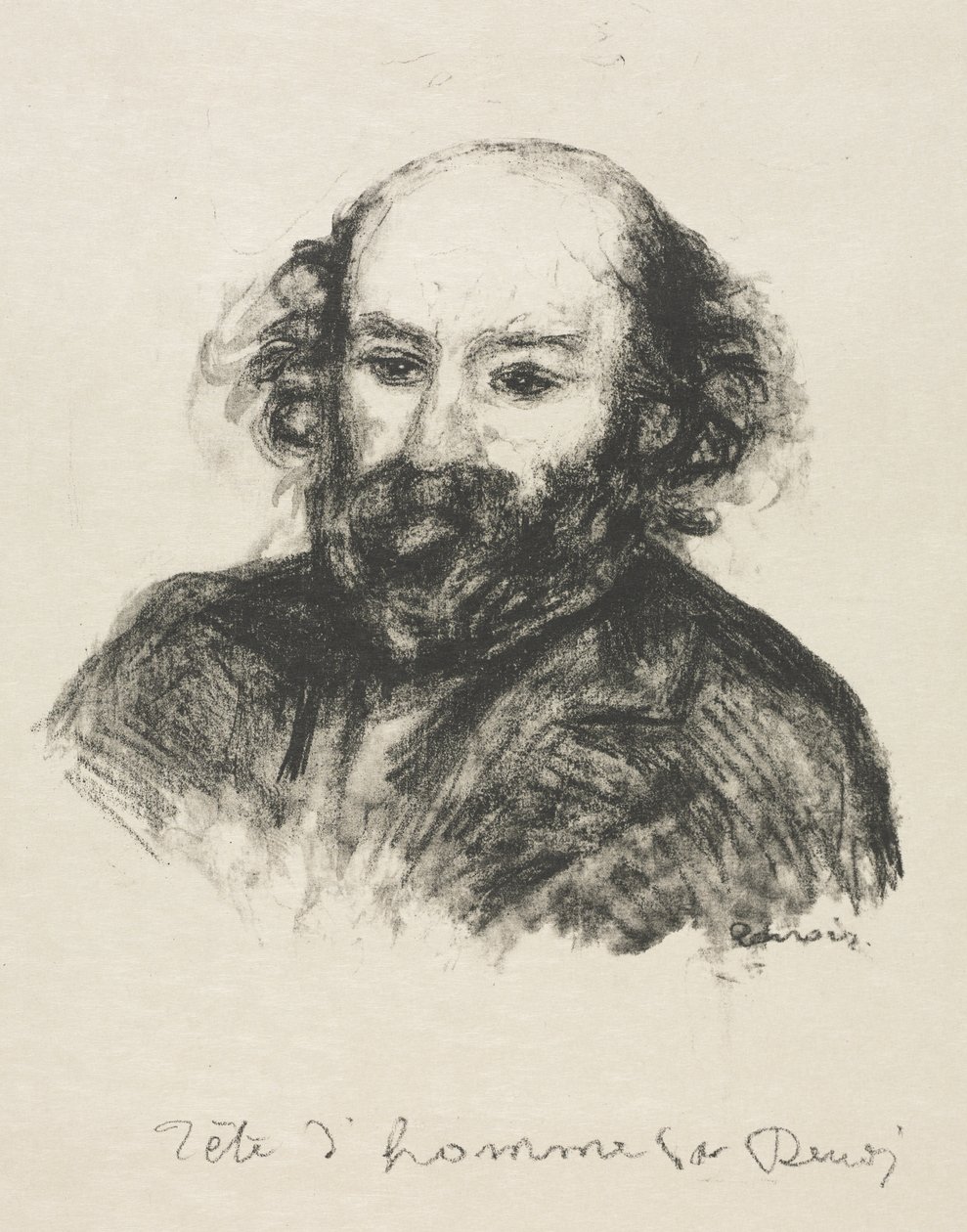 Paul Cézanne autorstwa Pierre-Auguste Renoir