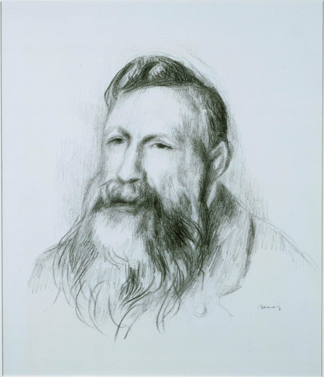 Portret Rodina autorstwa Pierre-Auguste Renoir