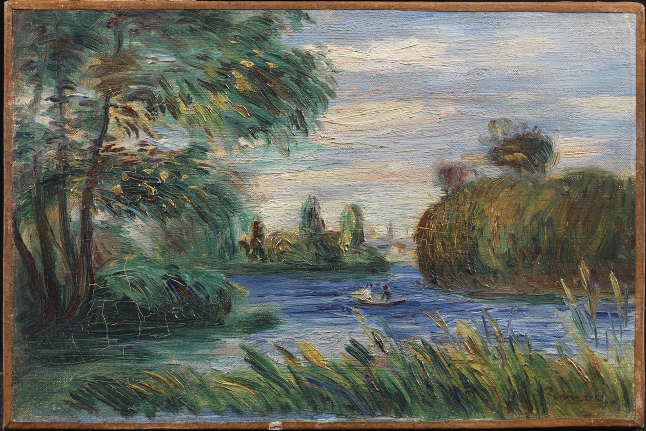 Pejzaż rzeczny autorstwa Pierre-Auguste Renoir