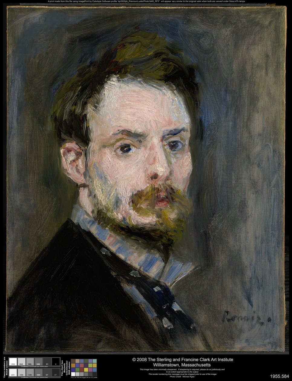 Autoportret autorstwa Pierre-Auguste Renoir