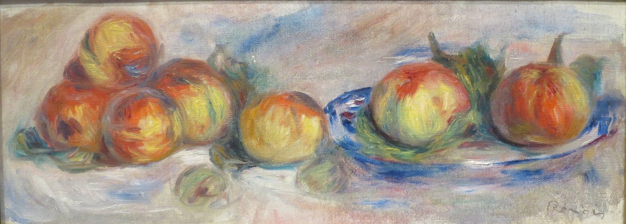 Martwa natura z jabłkami autorstwa Pierre-Auguste Renoir