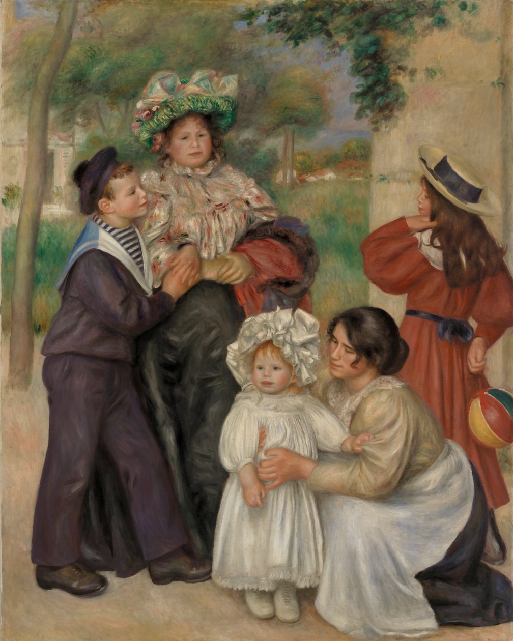 Rodzina Artysty autorstwa Pierre-Auguste Renoir