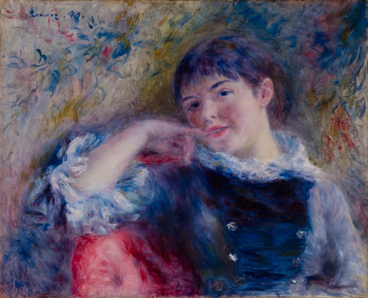Marzycielka autorstwa Pierre-Auguste Renoir