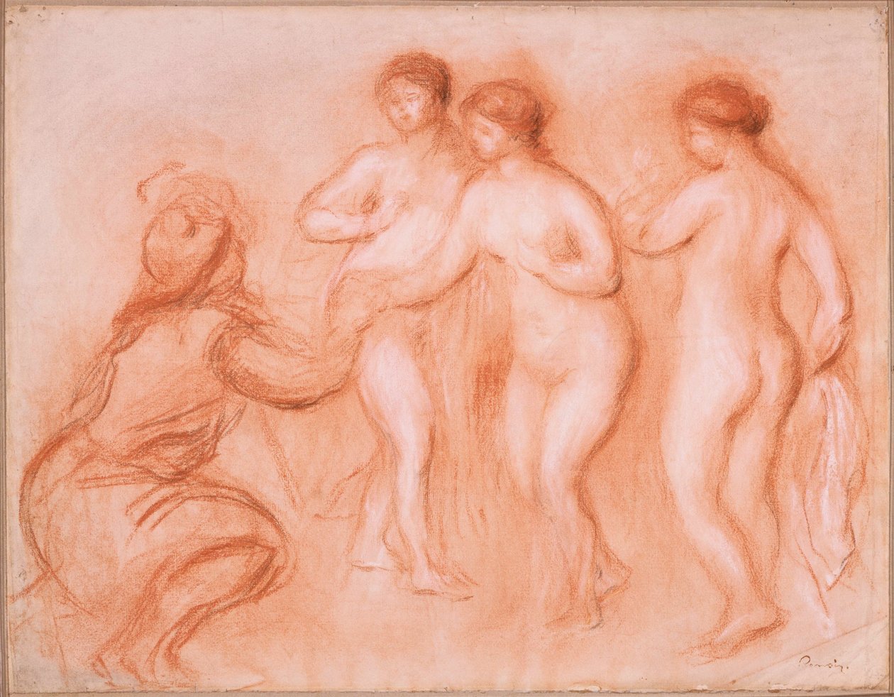 Sąd Parysa autorstwa Pierre-Auguste Renoir