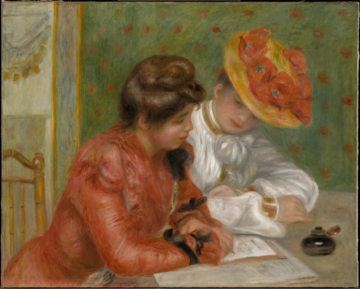 List autorstwa Pierre-Auguste Renoir