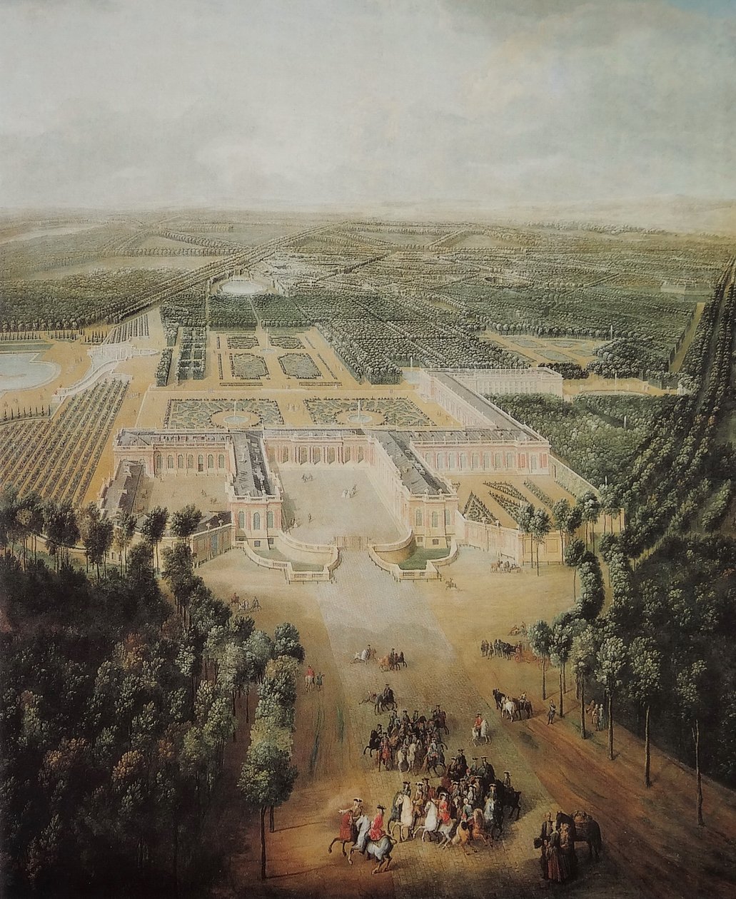 Vue du Grand Trianon prise du côté de l
