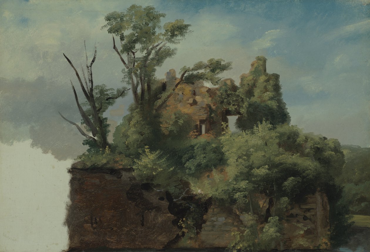 Pejzaż z ruinami autorstwa Pierre-Henri de Valenciennes