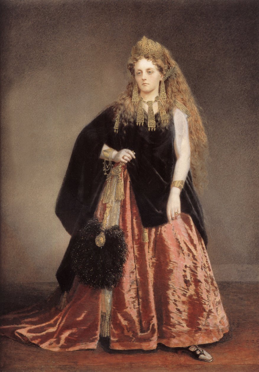 Hrabina Castiglione autorstwa Pierre Louis (after) Pierson