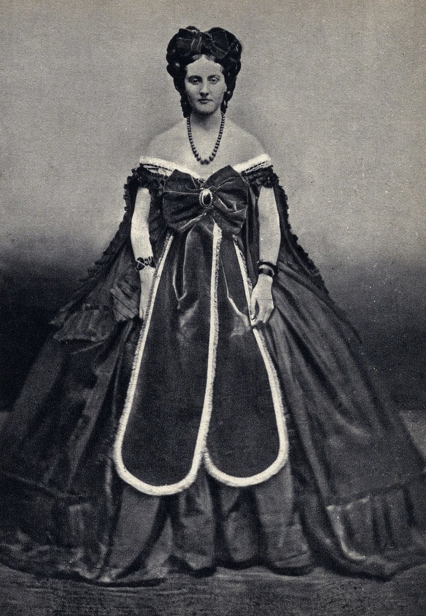 Portret „półświatowca”, Castiglione autorstwa Piersona. Fotografia, koniec XIX wieku, autorstwa Pierre Louis Pierson