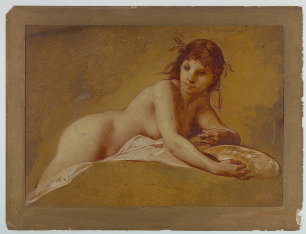 Rysunek (Francja), koniec XIX wieku autorstwa Pierre-Victor Galland