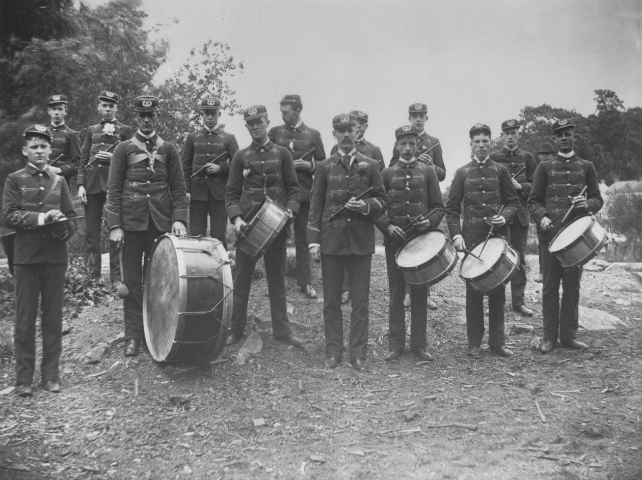 Henry Clay Drum Corps, 30 maja 1889 r. autorstwa Pierre A. Gentieu