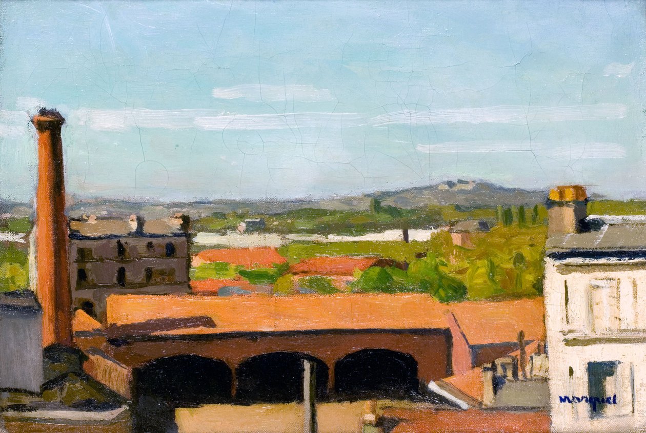 Czerwone Dachy autorstwa Albert Marquet