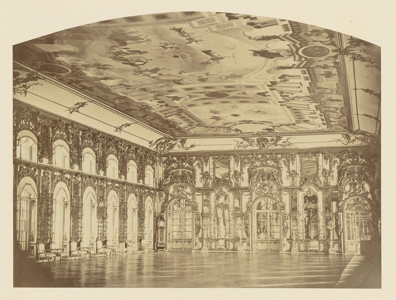 Pałac Carskie Sioło, Wielka Sala autorstwa Pierre Ambrose Richebourg