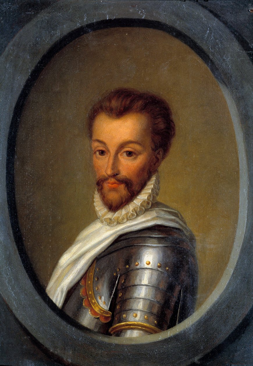 Portret Henryka I Burbona (1552-1588) Prince of Conde Obraz Pierre