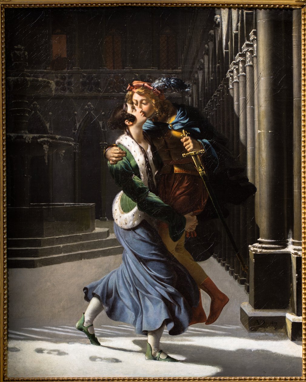 Emma i Eginhard, czyli miłosne sztuczki autorstwa Pierre Antoine Augustin Vafflard