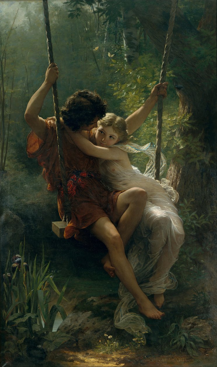 Wiosna, 1873. autorstwa Pierre Auguste Cot