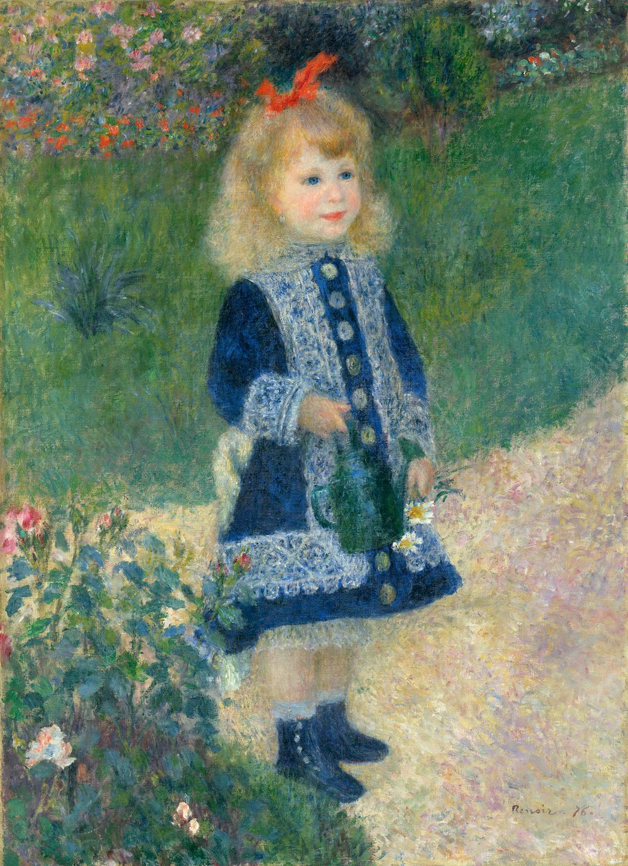 Dziewczyna z konewką autorstwa Pierre Auguste Renoir