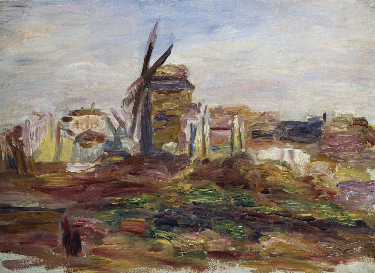Wiatrak autorstwa Pierre Auguste Renoir