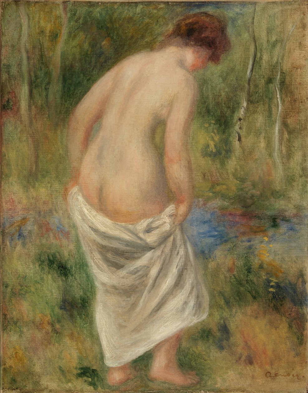 Po kąpieli autorstwa Pierre Auguste Renoir