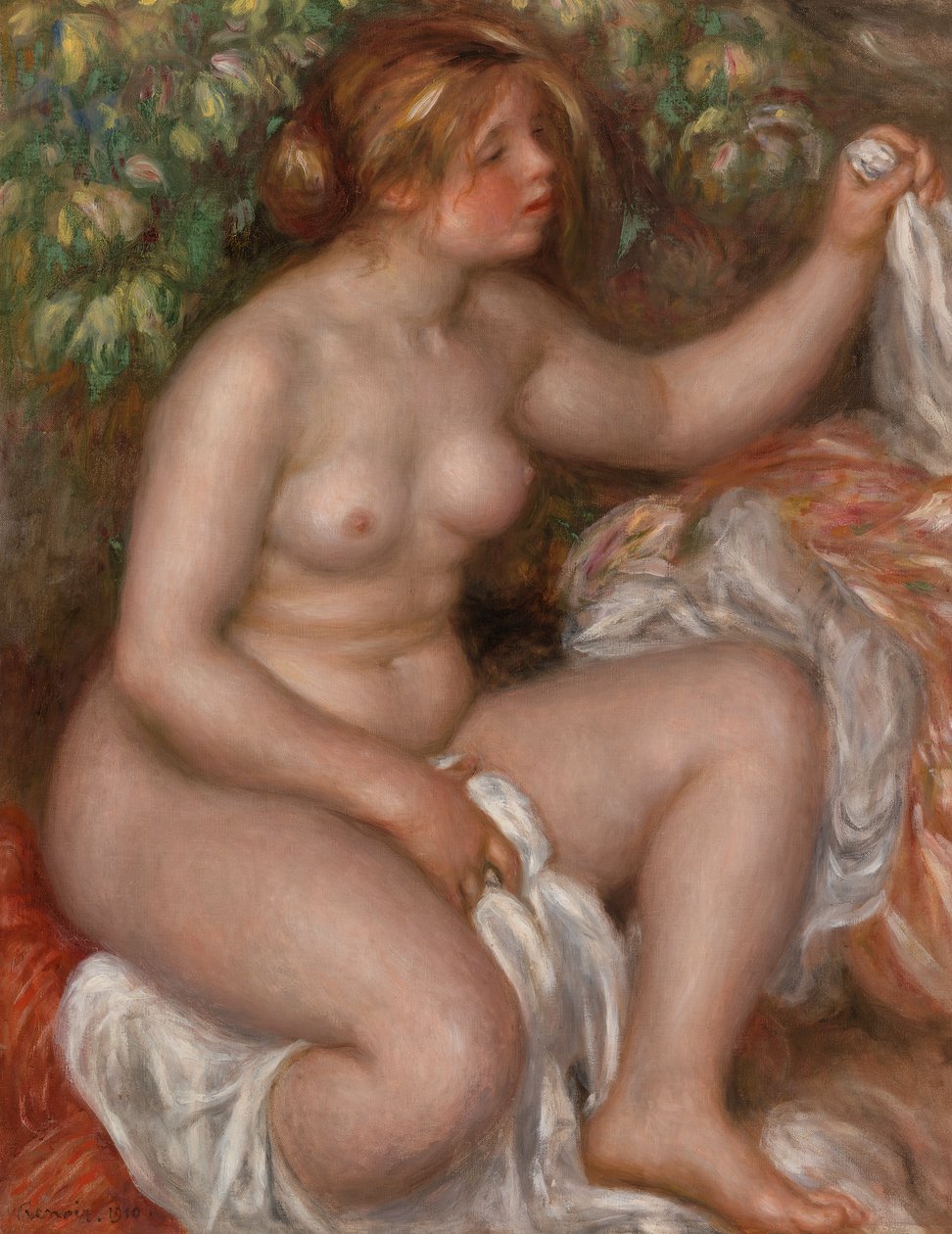 Po kąpieli autorstwa Pierre Auguste Renoir